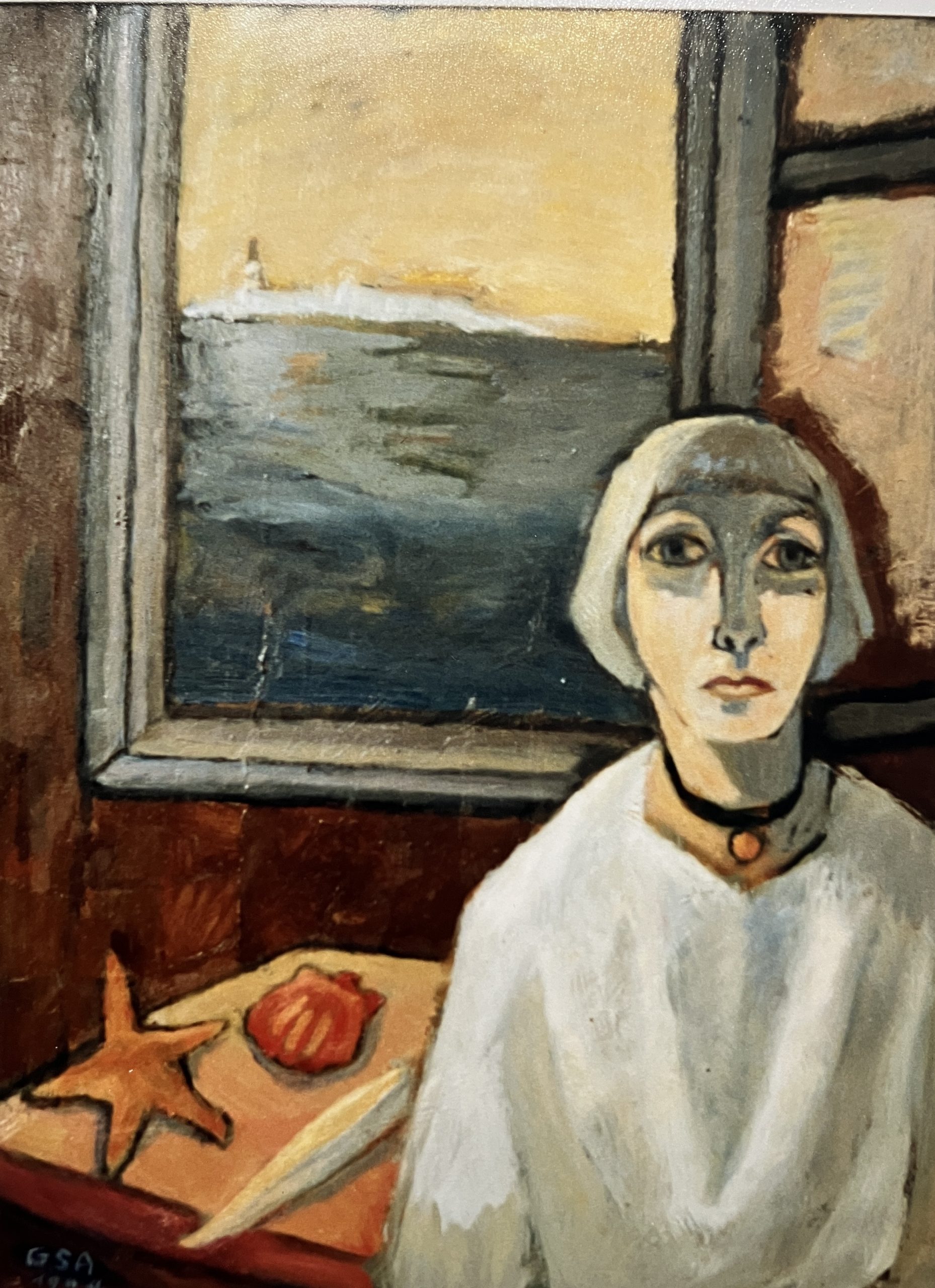 Orplid, 1994, Öl auf Hartfaserplatte, 80 x 60 cm.