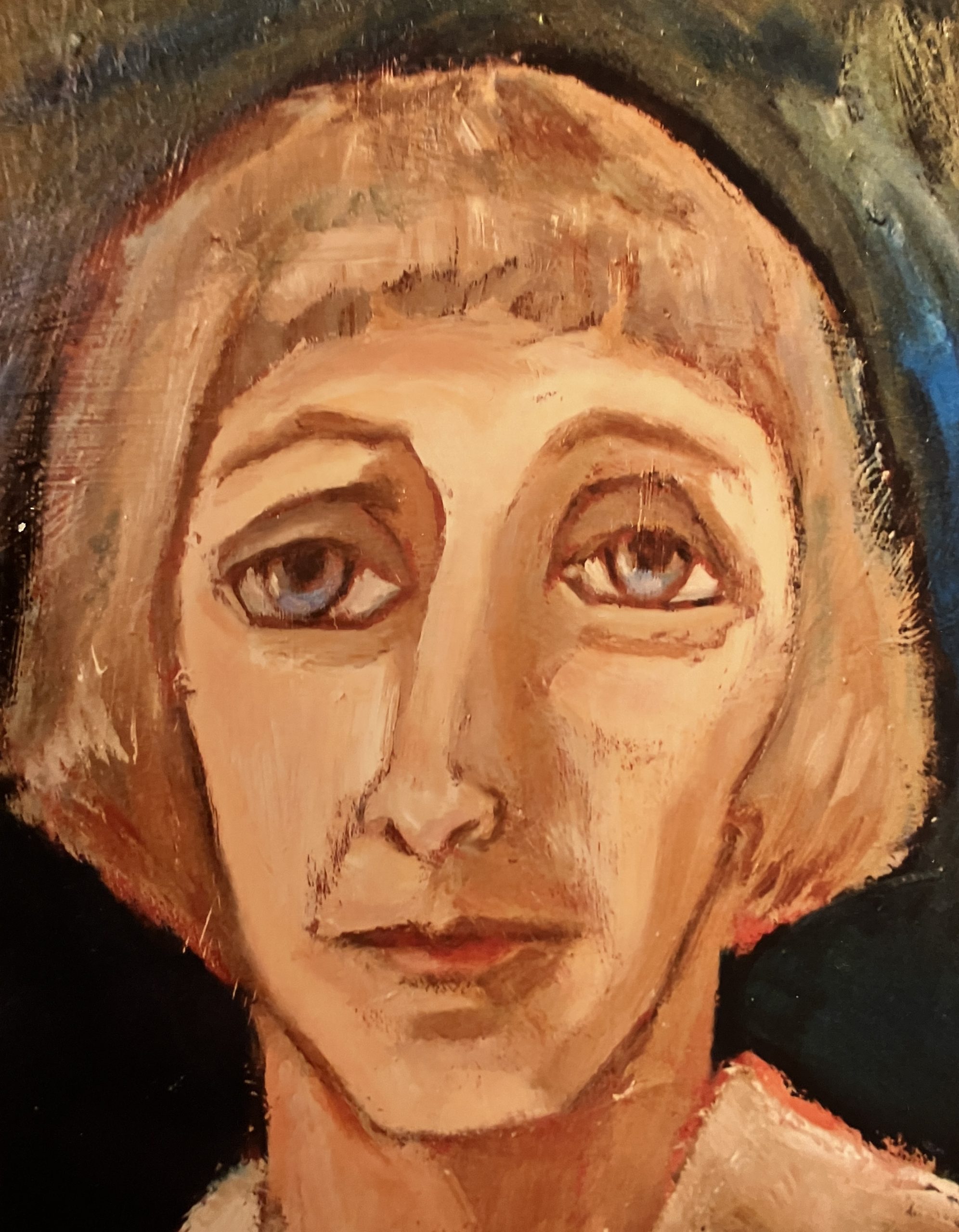 Selbst, 1997, Öl auf Hartfaserplatte, 80,8 x 64,2 cm.